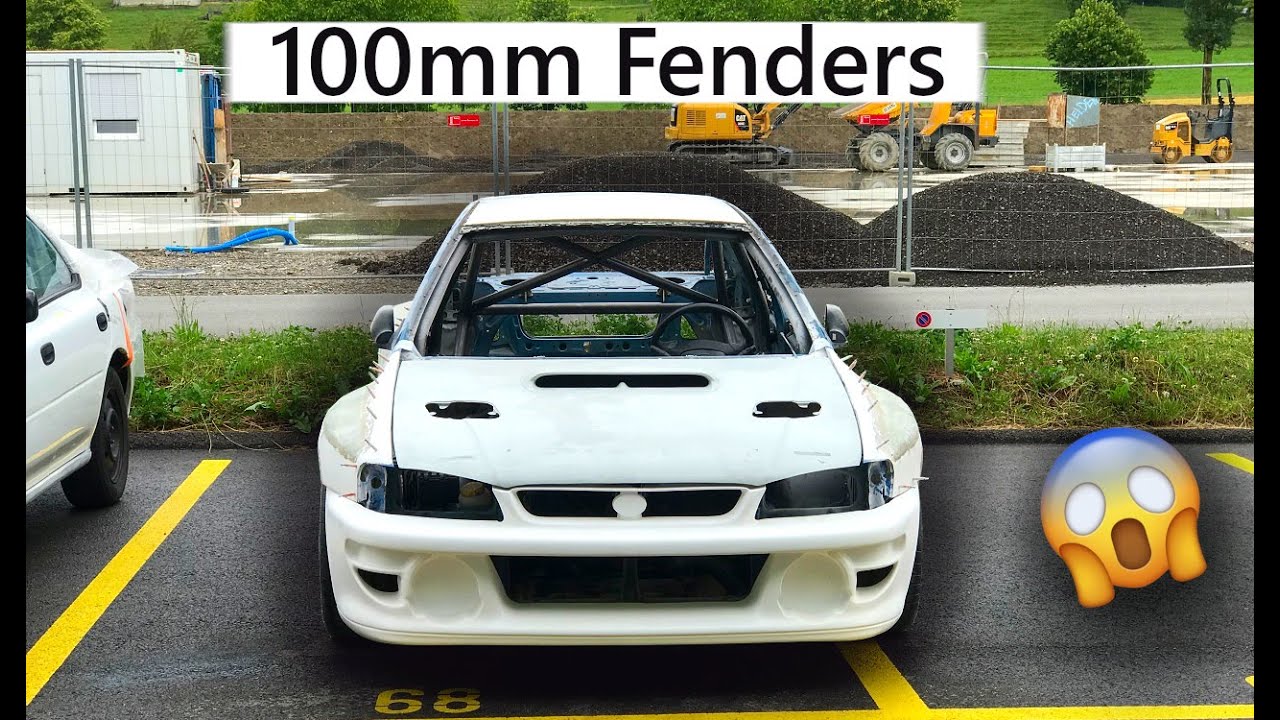 GC8 RSTI Subaru Build - 100mm Front Fenders aka. The Hyperbody GT Widebody - Ep. 35
