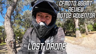 (CFMOTO 800mt Explore) (Motoz Tractionator) Lost Drone
