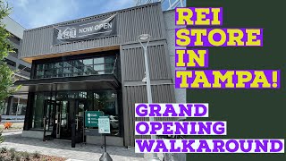 REI Tampa Store Grand Opening 2021 - Walk Around Tour