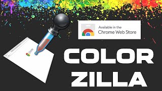 Extension 05 Colorzilla - الأداة التي ياحتاجها كل مصمم أو مبرمج للتعرف على الألوان
