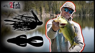 Tips for “Worming” Swim Jigs for Bass in Laydowns