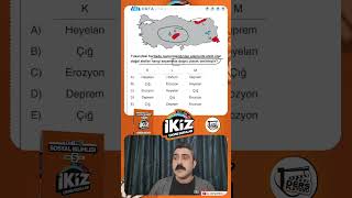 TYT Coğrafya | AFETLER SORUSU ÇÖZÜYORUM!