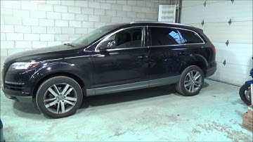 Audi Q7 2011 2way remote starter | Viper 2way LED starter