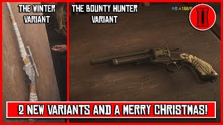 [Merry Christmas] Red Dead Online: The Bounty Hunter/Winter Variants (LeMat Revolver/Evans Repeater)
