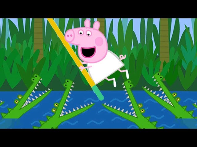 Peppa Pig and Super Hero Pedro! class=