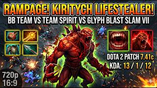 🔥 UNKILLABLE! Kiritych Lifestealer 13/1/12 RAMPAGE! | Patch 7.41c KDA 13 1 12 🔥