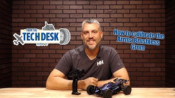 How to calibrate the Arrma Brushless Grom