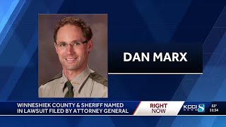 Iowa sheriff deletes social media post after AG report calls it illegal; AG files lawsuit