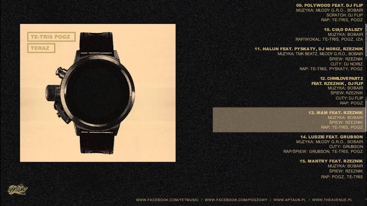 Te-Tris / Pogz - Mam (feat. Rzeznik) bekijken op YouTube Te-Tris / Pogz - Mam (feat. Rzeznik) bekijken op YouTube