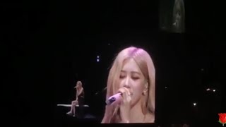 Video thumbnail of "BLACKPINK ROSÉ - Coming Home , Let It Be , You & I , Only Look At Me (Cover In MELBOURNE )13-06-2019"