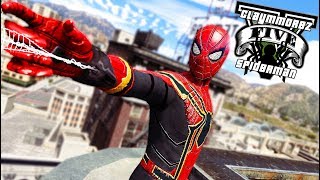 IRON SPIDERMAN Suit! LSPDFR is BACK (GTA 5 Spiderman Mod)