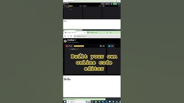 built your own html editor online #coding #computer #programming #teluguprogramming