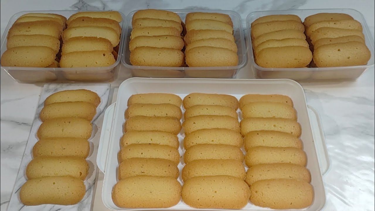 TANPA CETAKAN‼️RESEP ½KG KUE LIDAH KUCING RENYAH ENAK & KOKOH