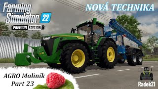 PŘIŠLI DOTACE, JDEME NAKUPOVAT | AGRO Maliník | Zielonka | Farming Simulator 22 CZ/SK #23