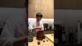 The Art Of Tsubugai & Uni Sushi 🐚🍣✨ (Japanese Whelk) #japanesefood