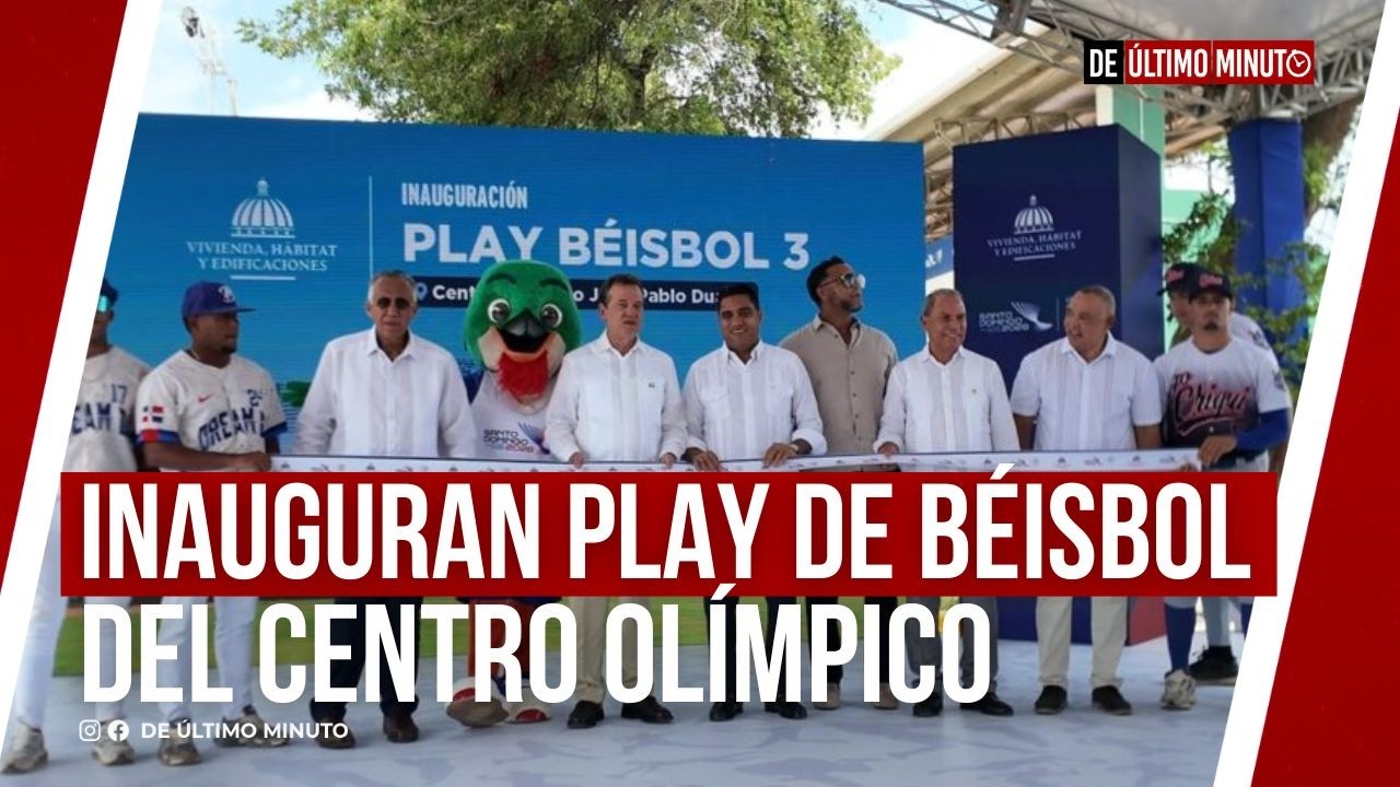 GOVERNMENT INAUGURATES OLYMPIC CENTER BASEBALL FIELD 11 DAYS BEFORE THE CENTRAL AMERICAN GAMES