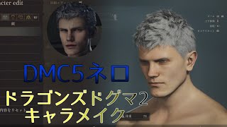 Dragon's Dogma 2 (ドラゴンズドグマ2) - ネロ(Nero) DMC5 character creation