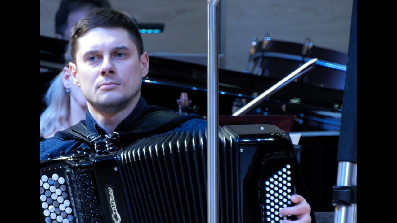 Piazzolla - Adios Nonino. Dmitry Zharikov - accordion. Yuriy Yanko – conductor