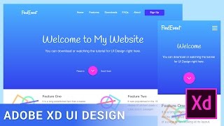 Adobe XD Tutorial Responsive Web Design