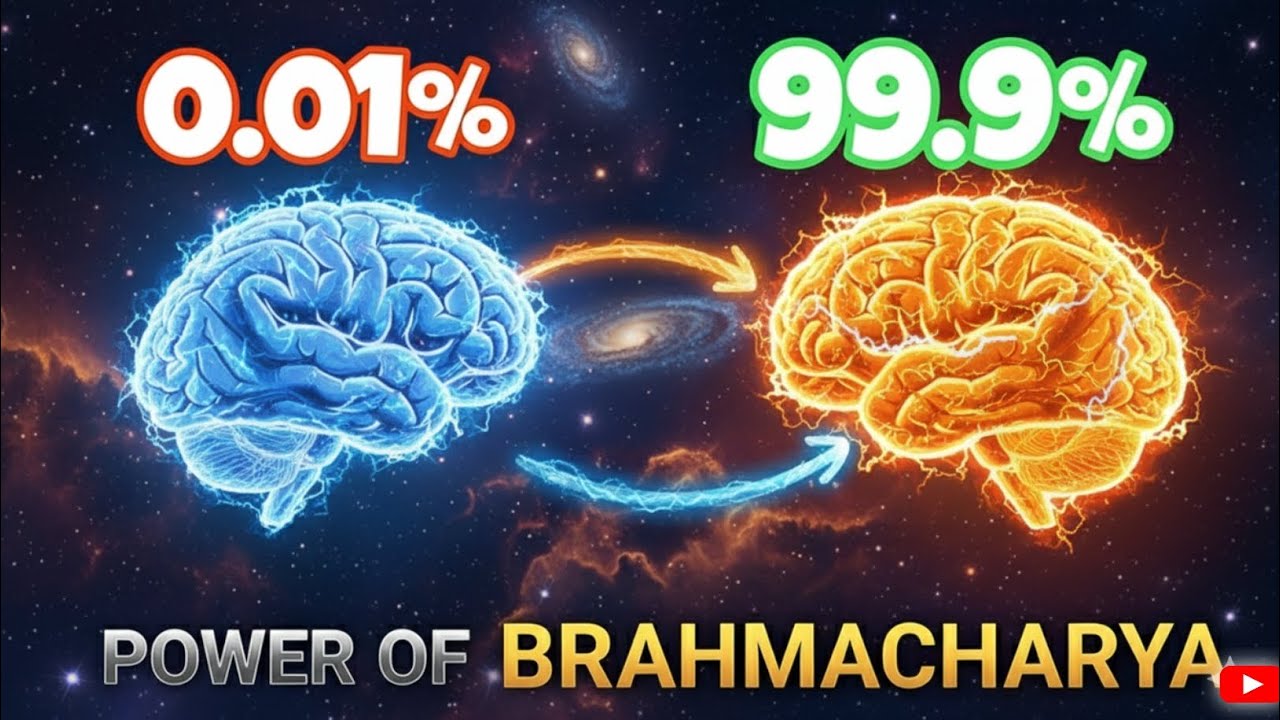 Brahmacharya & Brain Power 🔥 | How Celibacy Rewires Your Mind