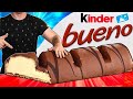 Jai fait un kinder bueno gant de 220 livres