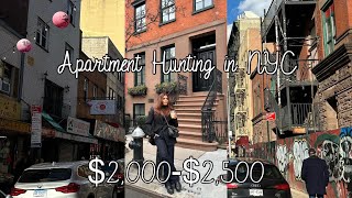 NYC APARTMENT HUNTING | $2,000-2,500 budget - area included by Aniessa & Emilio 117,135 views 1 year ago 18 minutes