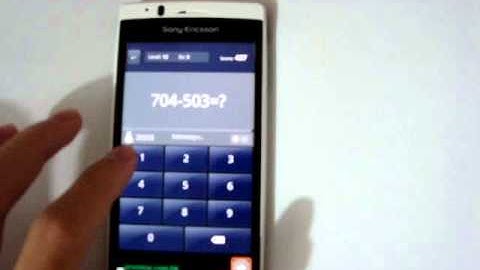 Math Tricks - Single game - To the bitter end - level 12 (Number Keyboard)