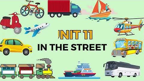 GET READY FOR STARTERS (VOCABULARY) - UNIT 11: IN THE STREET