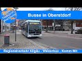Bussen in Oberstdorf (Beieren)