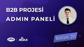 B2B E-ticaret Sitesi Eğitimi | Admin Panel | Bölüm-20| Mesaj İşlemlerini Bitiriyoruz #php #eğitim