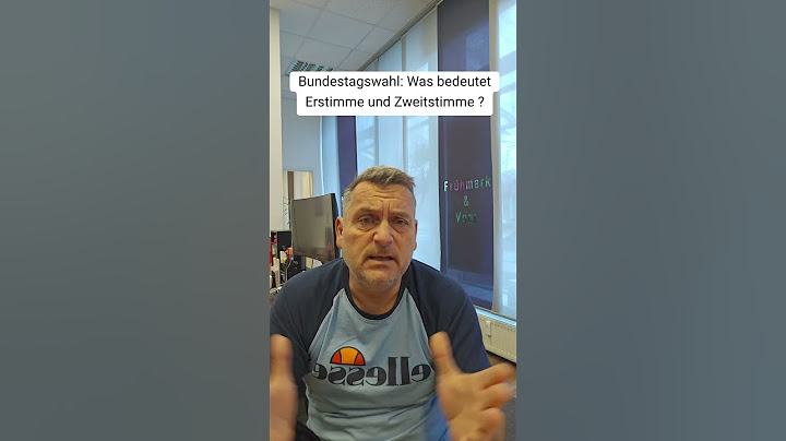 Bundestagswahl 2025: Was bedeutet Erststimme und Zweitstimme?