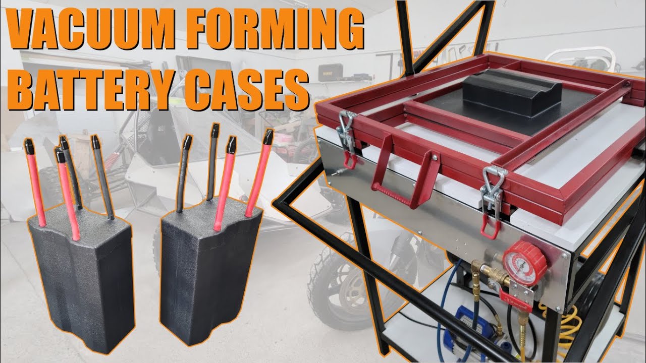Vacuum Former Build - Plastic Battery Case