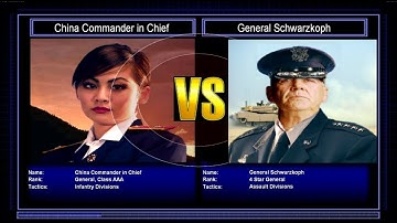 C&C General Zero Hour Reborn Mod China Commander in Chief VS General Schwarzkoph #10