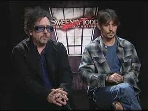 Johnny Depp & Tim Burton - Irish Interview with Al...