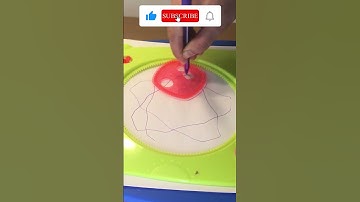 🌹New Spirograph design 🌹Nice Spirograph Design | Geometric Design #shorts #spirograph |#spirography