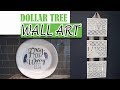 Dollar Tree DIY Wall Decor Art