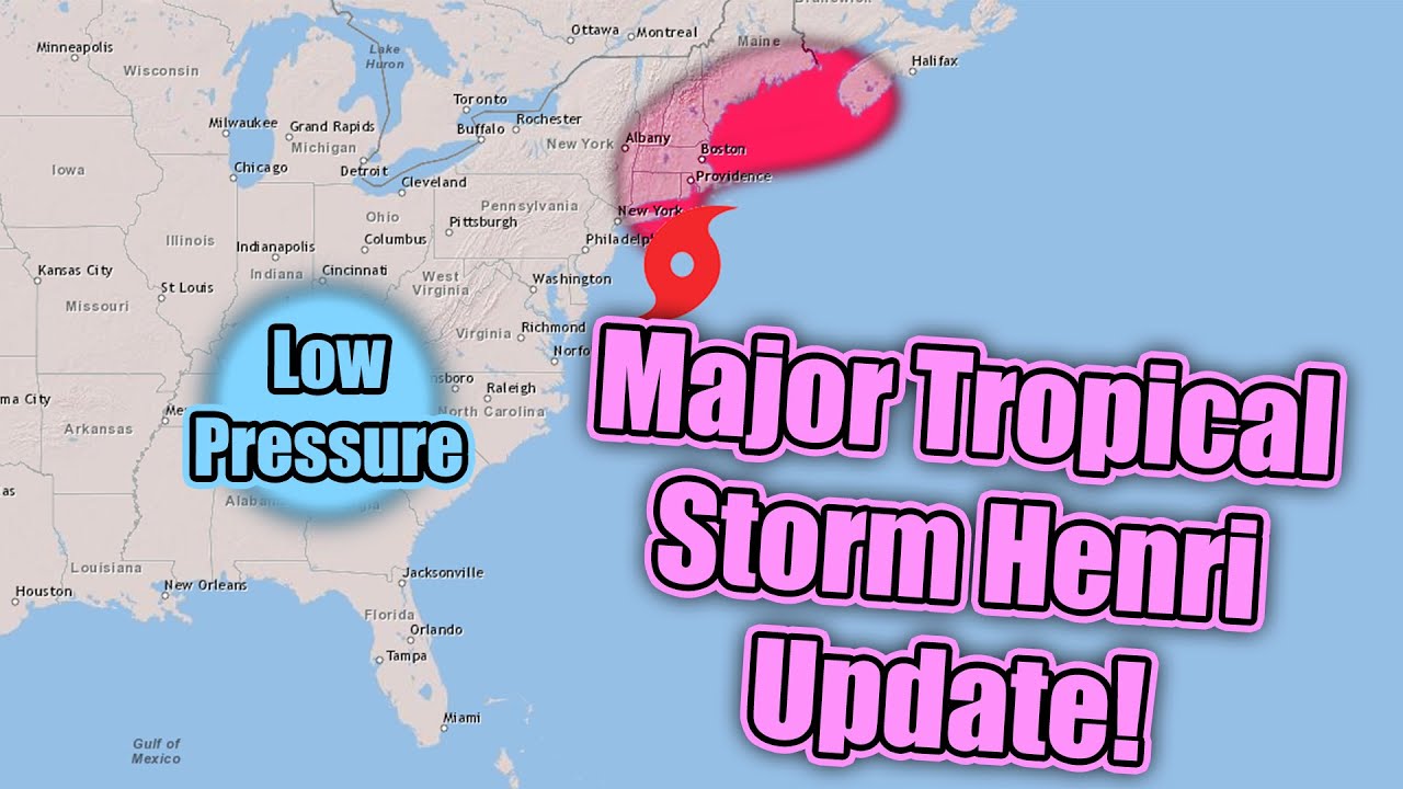 Tropical Storm Henri Final Update - YouTube