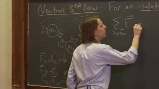 OpenStax AP Physics Chapter 8.3: Momentum and Newton's 3rd Law