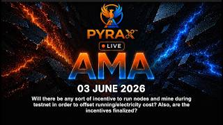 AMA #1- Question 11 Node/Miner Incentives During Testnet