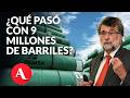 ¿Qué pasó con 9 millones de barriles? Barnés de Castro cuestiona cifras de Pemex