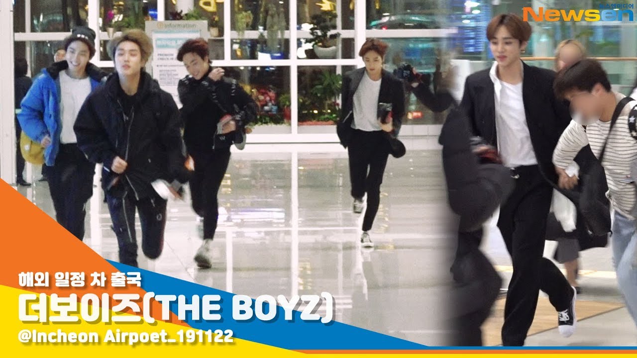 더보이즈(THE BOYZ), '무리한 스케줄? 비행기 29분 지연 민폐'  [NewsenTV]