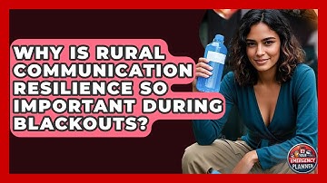 Why Is Rural Communication Resilience So Important During Blackouts? - Your Emergency Planner