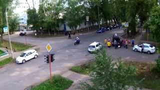 Видео Серьезное ДТП на дружбе - влетел на перекресток от Дмитрий Сисин, улица Дружбы, Тимашёвск, Россия
