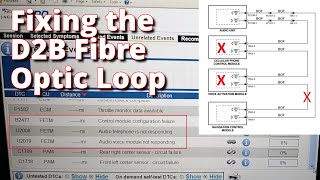 Sports Performance Jaguar S-Type Bluetooth & Voice Failure FIXED | D2B Fibre Optic Fault (U2603) - Part 18