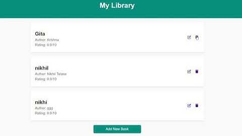 Built a Flask App for Managing a Book Library! 📚 #Flask #Python #WebDev #SQLAlchemy #BookLibrary