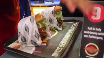 The homies & I do the Fat Burger XXX CHALLENGE