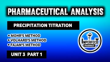 Precipitation Titration | Mohr