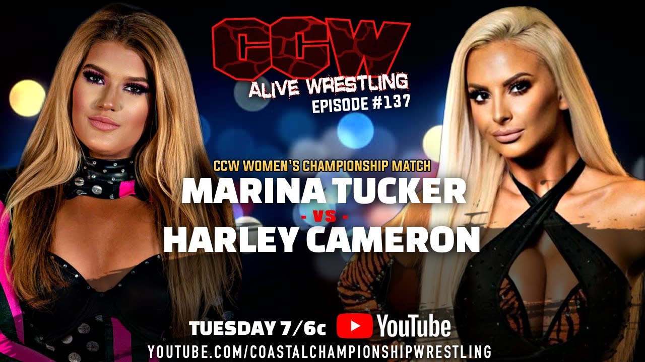CCW Alive Wrestling: Episode 1.137 "Harley TV" feat. Harley Cameron, Marina Tucker, Martin Stone.