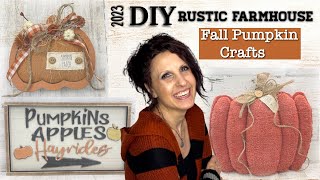 DIY Rustic Farmhouse Fall Crafts | DIY Farmhouse Fall Crafts | DIY Fall Home Decor Crafts 2023