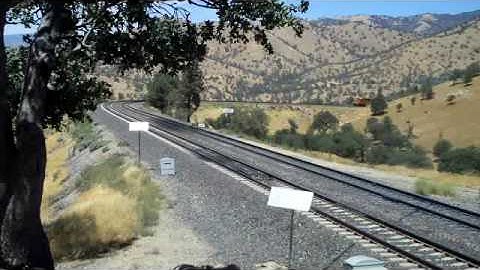 BNSF train delay day (Tehachapi loop)